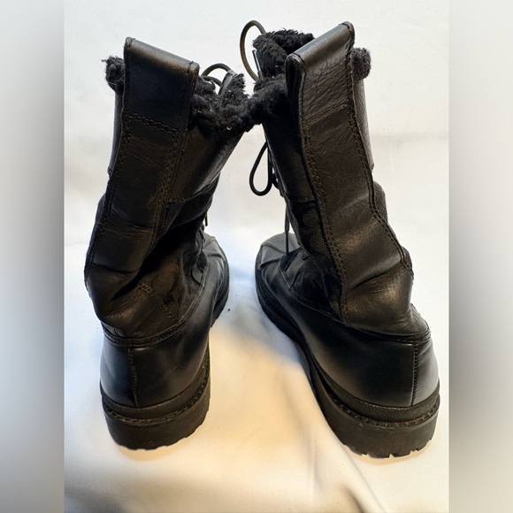 Coach Laura Black Women's Signature Lace-Up Boots - Picture 7 of 16